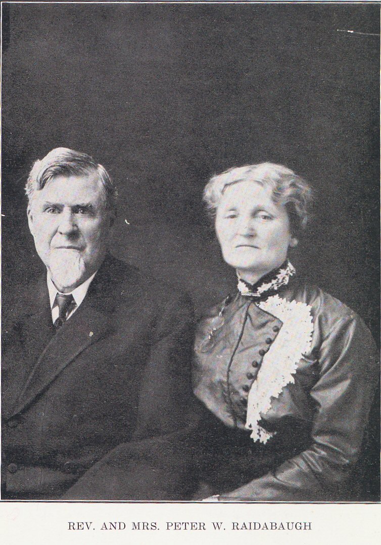 Rev. and Mrs. Peter W. Raidabaugh