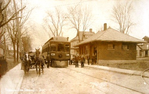 Danville's Interurban station