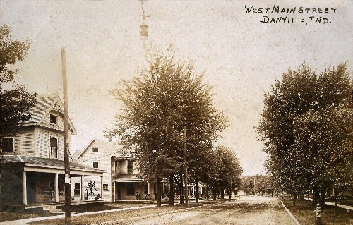 Danville--Main Street looking west