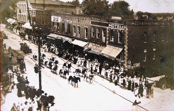 Parade along Danville's Main Street