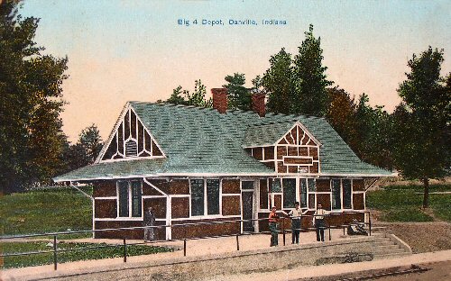 Danville's Big 4 Railroad Station