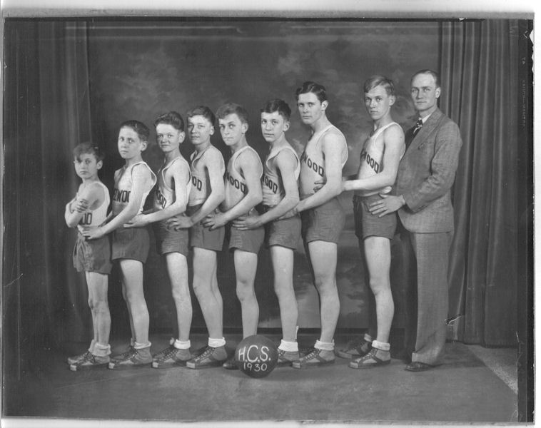 Hazelwood Basketball team 1930