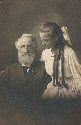Amos Commodore Weaver and granddaughter