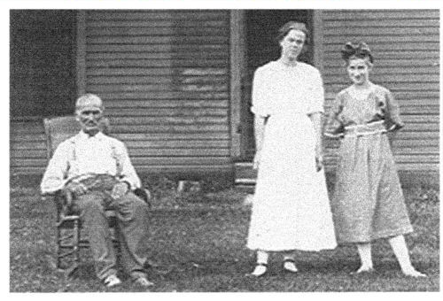 James Henry Noel and granddaughters