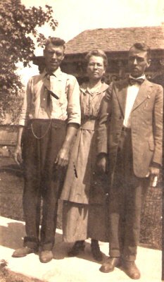 photo of James Logan, Susan and Sterling Thompson
