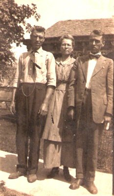 photo of James Logan, Susan and Sterling Thompson